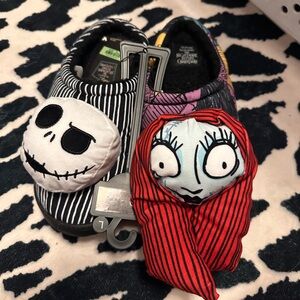 NWT Disney Nightmare Before Christmas Slippers - L
